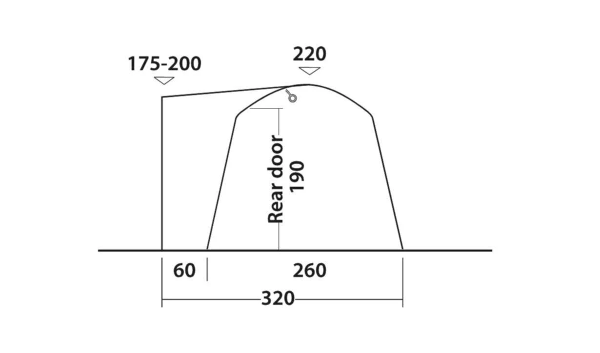 Outwell Milestone Dash Drive Away Awning - Image 5