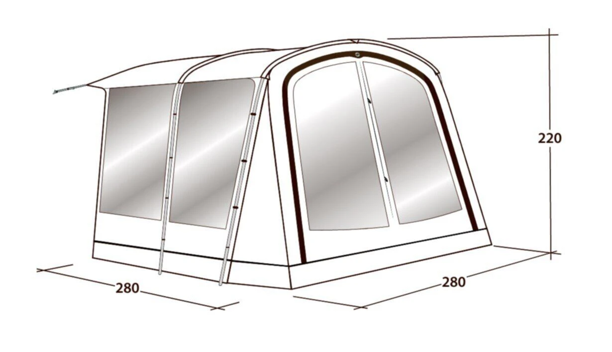 Outwell Universal Awning Size 1 (2022) - Image 3