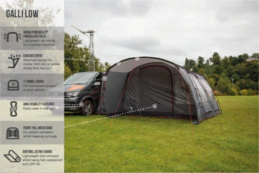 Vango Galli Low Poled Awning (2023) - Image 4