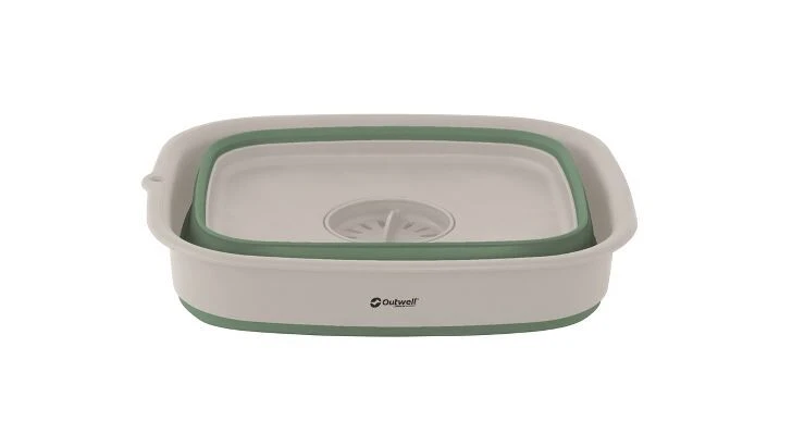 Outwell Collaps Wash Bowl W/drain Shadow Green - Image 2