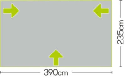 Quest Falcon Air 390 Porch Awning (2022) - Image 4