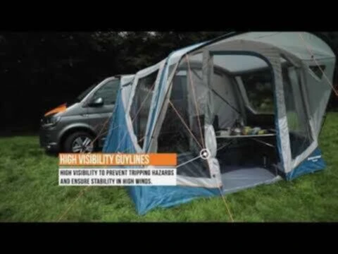Vango Airbeam Vango Tolga VW Low Awning (Shadow Grey) - Image 6