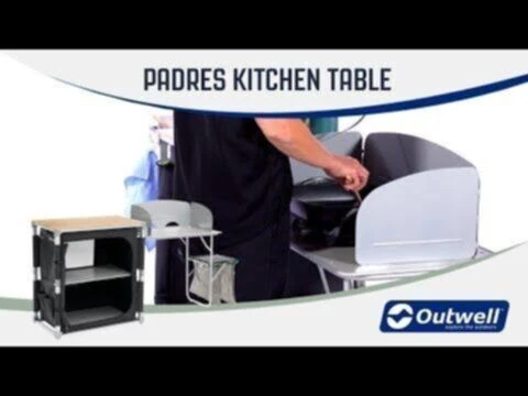 Outwell Padres Kitchen Table & Side Unit - Image 3