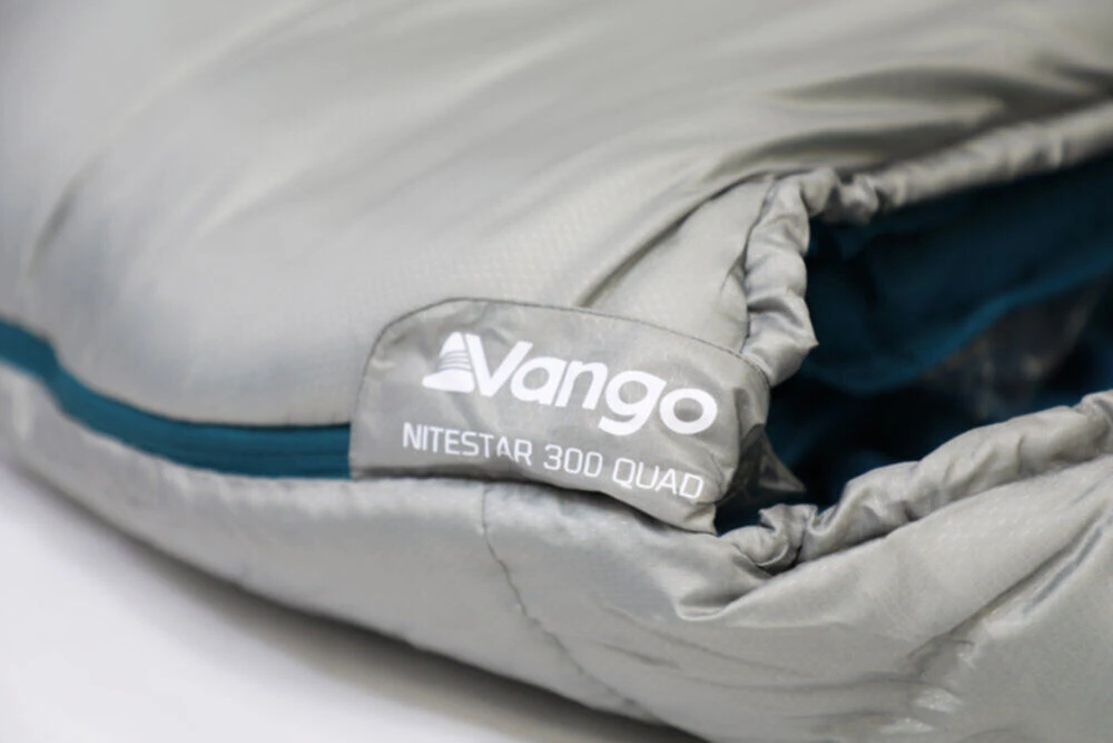 Vango Nitestar Alpha 300 Quad Sleeping Bag (FOG) - Image 4