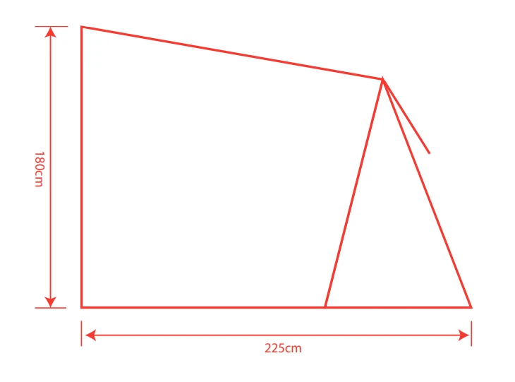 Outdoor Revolution Sportlite Steel Pole Annex - Image 3